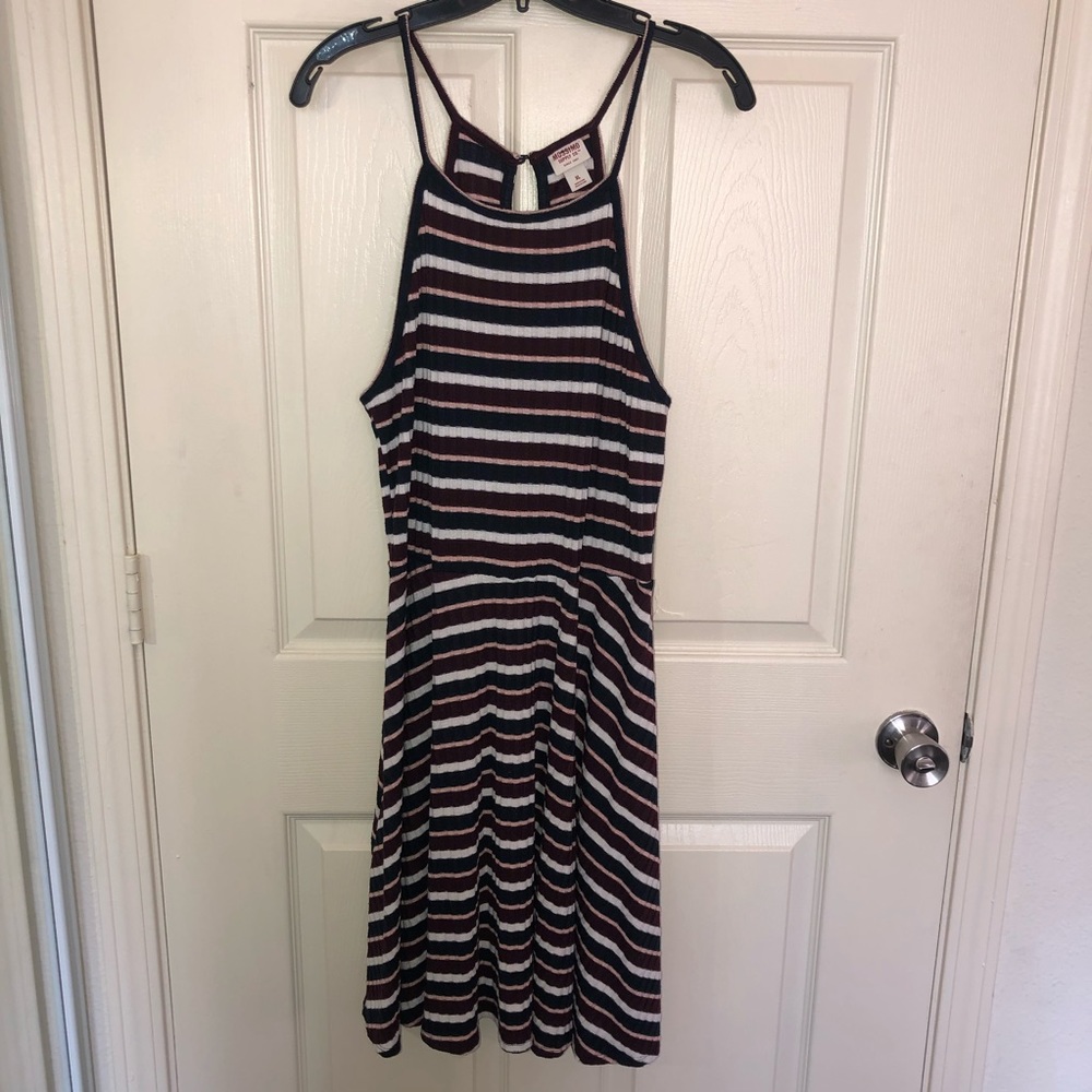 Stripped Mini Dress